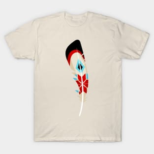 Ethnic Feather T-Shirt